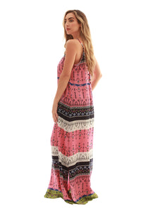 Maxi Dress Sundresses Pink