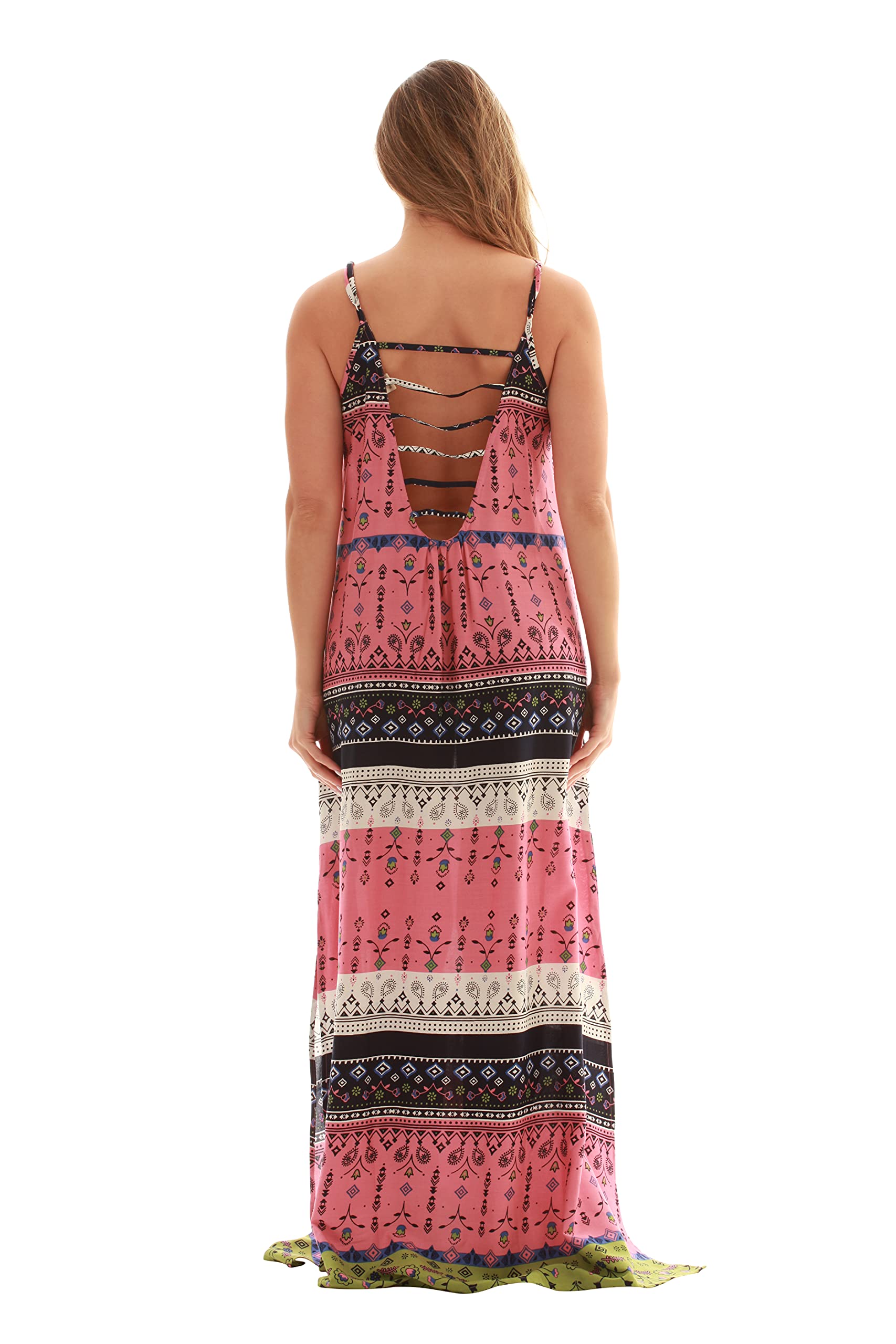 Maxi Dress Sundresses Pink