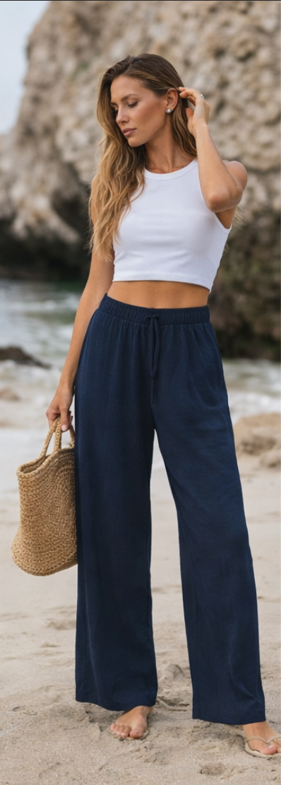 Pantalón Lino de Lucía