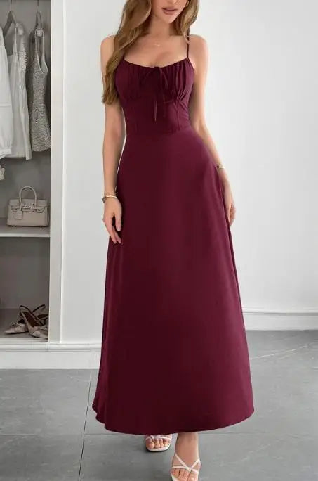 Maxi Dress Sundresses Pink