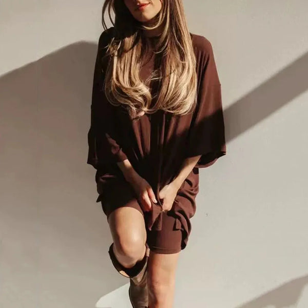 Breezy Lounge Duo – Oversized Shirt & Shorts Set for Ultimate Comfort!